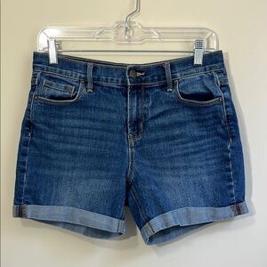 Old Navy Women’s Cuffed Bottom Denim Shorts Size 6